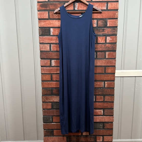 Quince Tencel Rib Knit Sleeveless Dress - Picture 4 of 13